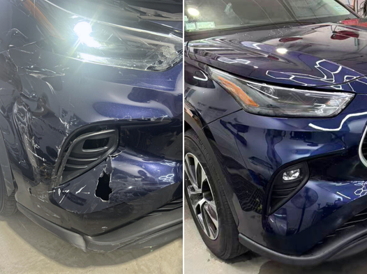 Front Bumper Restoration